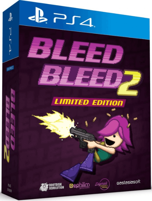 Bleed + Bleed 2 box art for Playstation 4